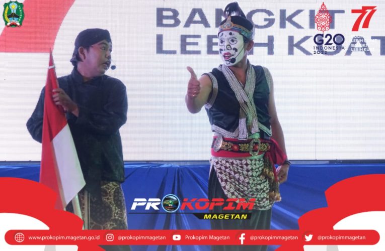 Dagelan Guyon Maton Meriahkan Resepsi HUT Kemerdekaan RI