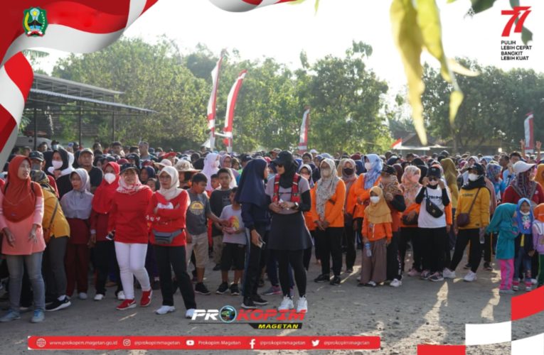 JALAN SANTAI DESA SUKOMORO MERIAHKAN HUT KE-77 KEMERDEKAAN INDONESIA