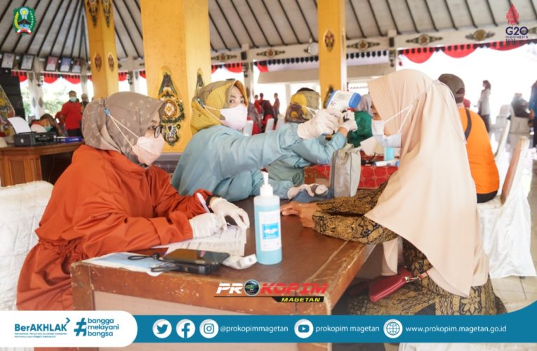 Sinergitas Pemkab Magetan dan Forkopimda dalam Percepatan Vaksinasi Covid-19 booster