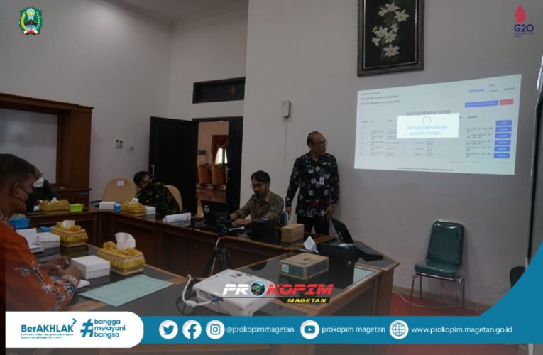 PEMKAB SIAPKAN PILKADES E-VOTING 2023