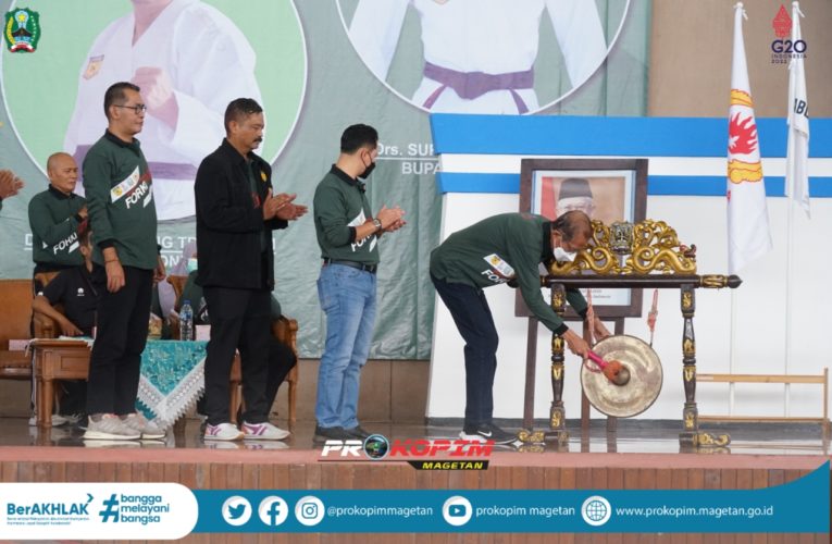 BUPATI BUKA KEJURPROV FORKI JATIM DI MAGETAN