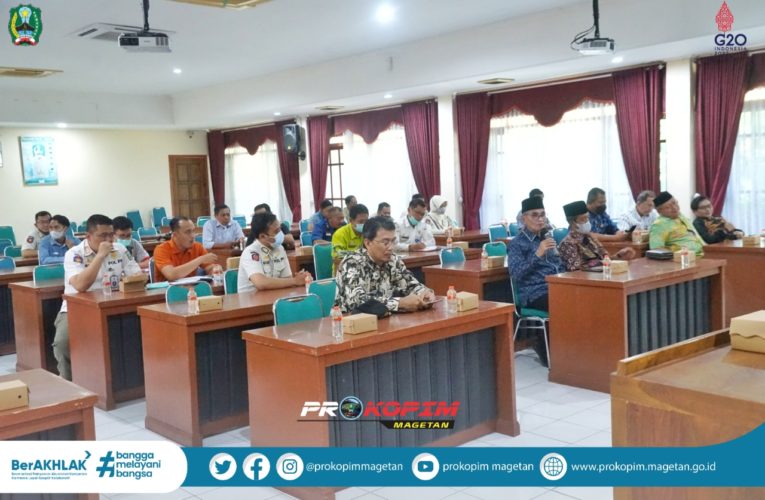 Sekdakab Terima Kunker Komisi A DPRD Provinsi Jawa Timur di Kabupaten Magetan