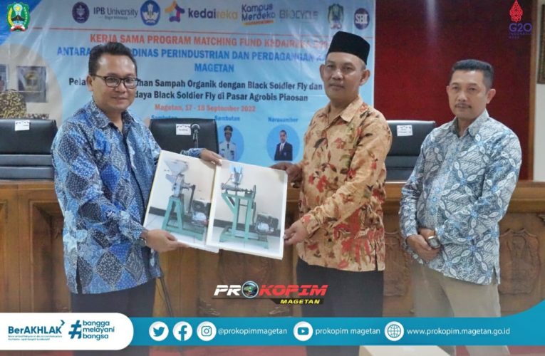 Pembukaan Pelatihan Budidaya Maggot dan Pengolahannya Bersama IPB