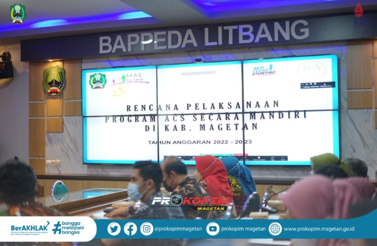 Aksi Cegah Stunting, Kabupaten Magetan Paparkan Kesiapan Anggaran Daerah