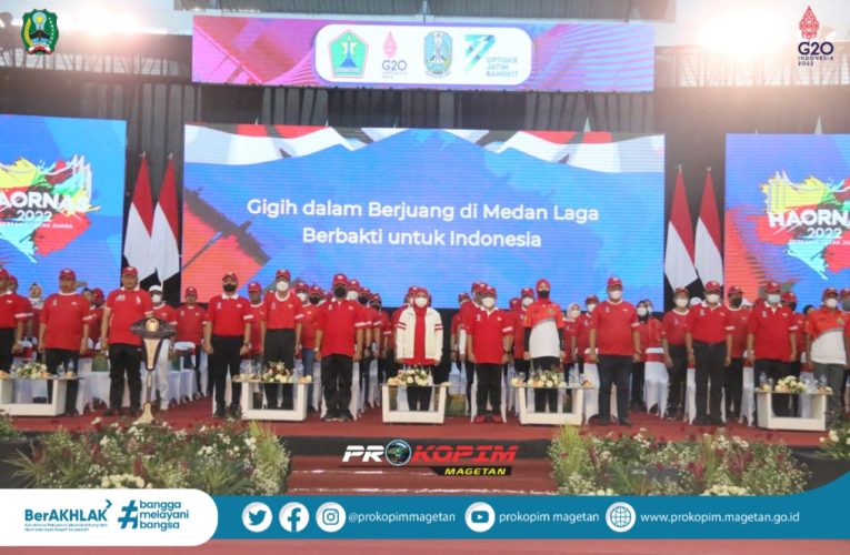 Bupati Suprawoto Hadiri HAORNAS 2022