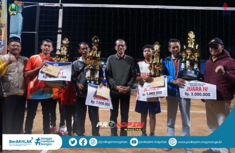 Penutupan Turnamen Bola Voli Baleasri Cup III tahun 2022