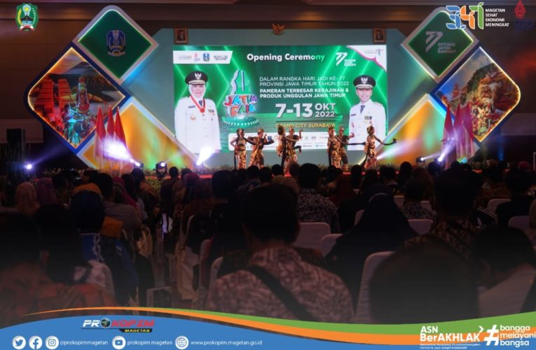 JATIM FAIR 2022 Siap Meriahkan Hari Jadi Ke- 77 Provinsi Jawa Timur