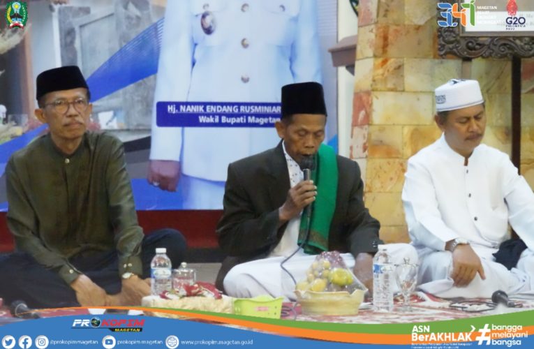 Jelang 347 Tahun Hari Jadi Kabupaten Magetan, Pemkab Gelar Malam Tirakatan