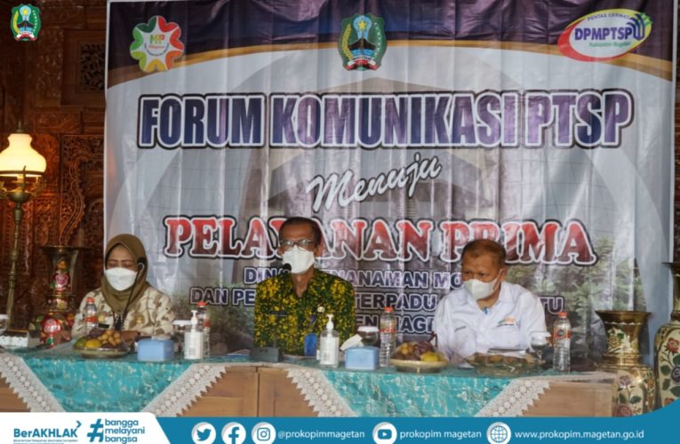 FORUM KOMUNIKASI PTSP MENUJU PELAYANAN PRIMA