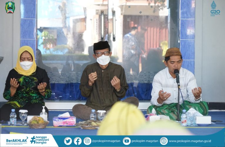 Capai Penghargaan WBK dan Pelayanan Prima, DPMPTSP Magetan Gelar Tasyakuran