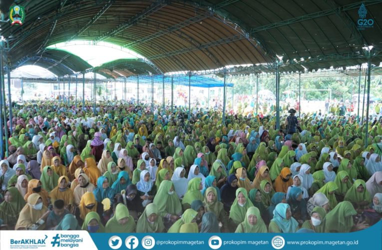 PIMPINAN CABANG MUSLIMAT NU KABUPATEN MAGETAN GELAR PENGAJIAN AKBAR