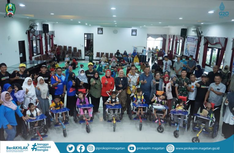 MENGGERAKKAN MIMPI ANAK BERKEBUTUHAN KHUSUS MELALUI PEMBERIAN KURSI RODA