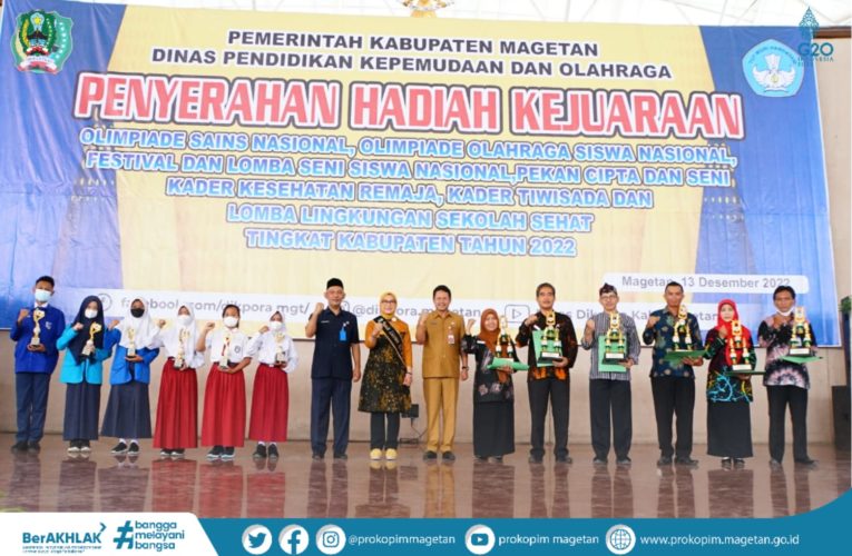 PEMKAB APRESIASI PARA PESERTA KEJUARAAN TINGKAT NASIONAL, PROVINSI DAN DAERAH