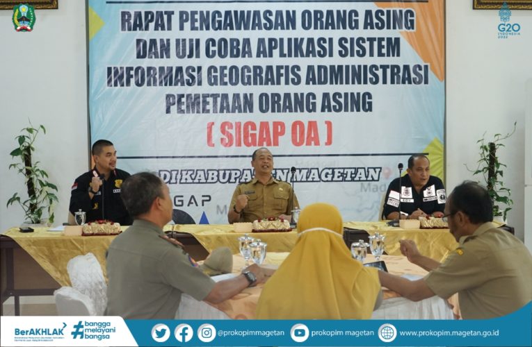 Rapat Pengawasan Orang Asing dan Ujicoba Aplikasi SIGAP OA