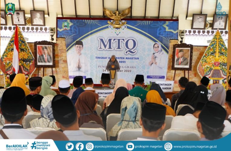 PEMKAB GELAR KEJUARAAN MTQ TINGKAT KABUPATEN MAGETAN