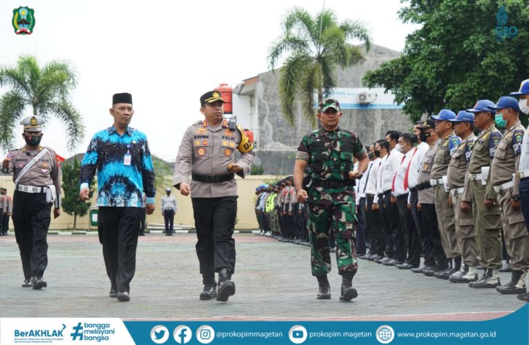 SEKDA KAB. MAGETAN HADIRI GELAR APEL BERSAMA PERSIAPAN NATARU