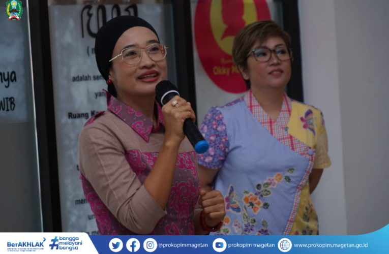 Maca Magetan, Ruang Karya Okky Madasari Diresmikan