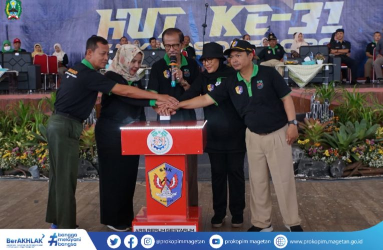 Pembukaan Turnamen Futsal Bupati Cup VI Dalam Rangka HUT Ke-31 SMK Yosonegoro Magetan