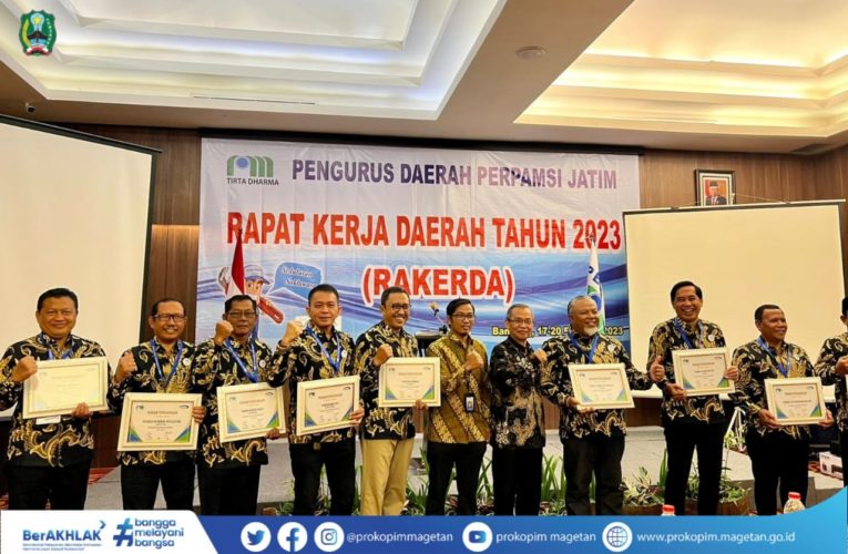 PERUMDAM LAWU TIRTA MAGETAN MASUK 10 BESAR PERUMDAM KRITERIA SEHAT DI JAWA TIMUR