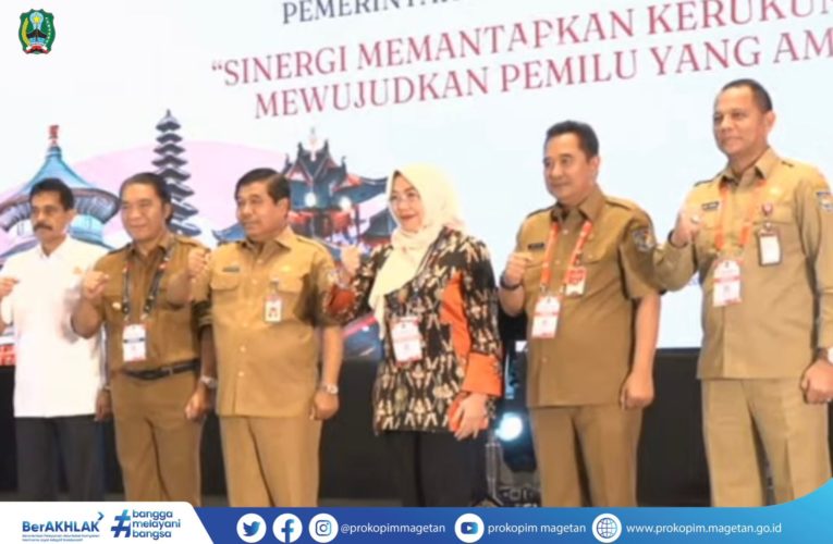 Wakil Bupati Magetan Hadiri Rakornas Pemda dan FKUB.