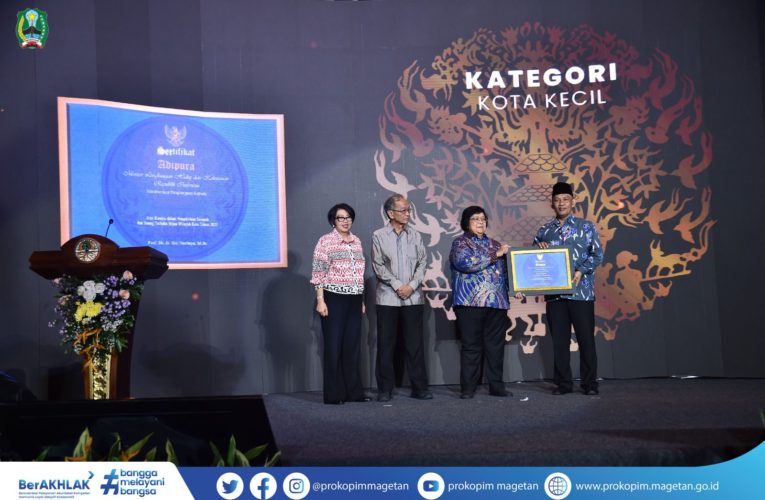 Kabupaten Magetan Raih Sertifikat Adipura 2022