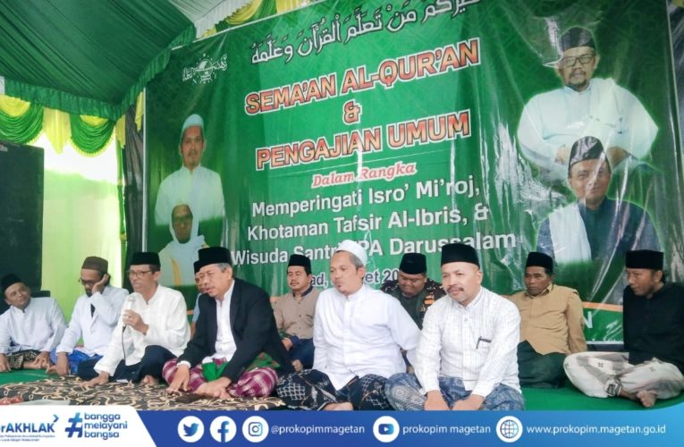 Peringatan Isra Mi’raj dengan Pengajian