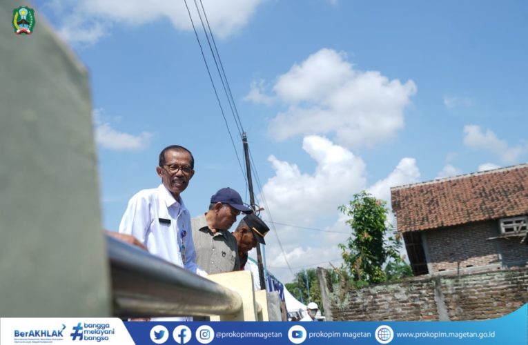 Peresmian Jembatan ” Kompan” Desa Klagen, Kecamatan Barat