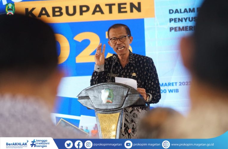 Bupati Magetan Buka Musrenbang Tingkat Kabupaten