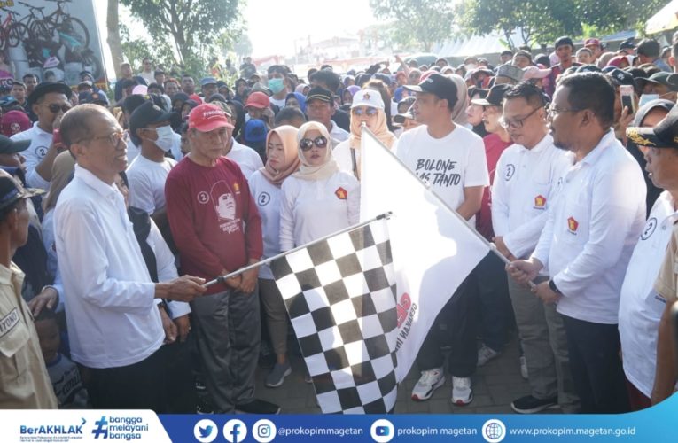 Jalan Sehat HUT KE- 15 PARTAI GERINDRA