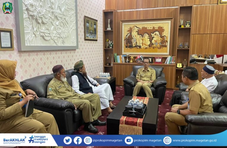 Bupati Suprawoto Terima Silaturahmi Pengurus Ponpes Al Fatah Temboro