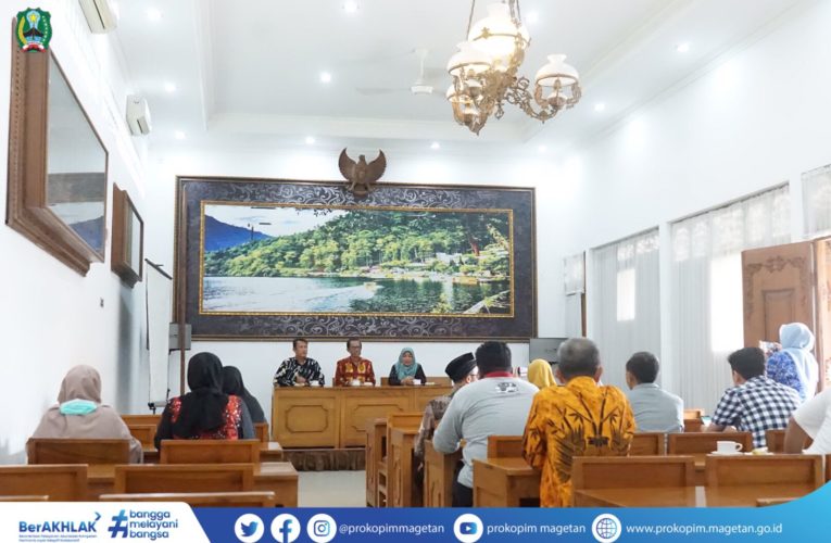 BUPATI SUPRAWOTO HADIRI HALAL BIHALAL KAGAMA MAGETAN