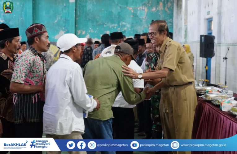 Bupati Ajak Ketua RT/RW/LPM Jadikan Magetan Menjadi Kolam Besar