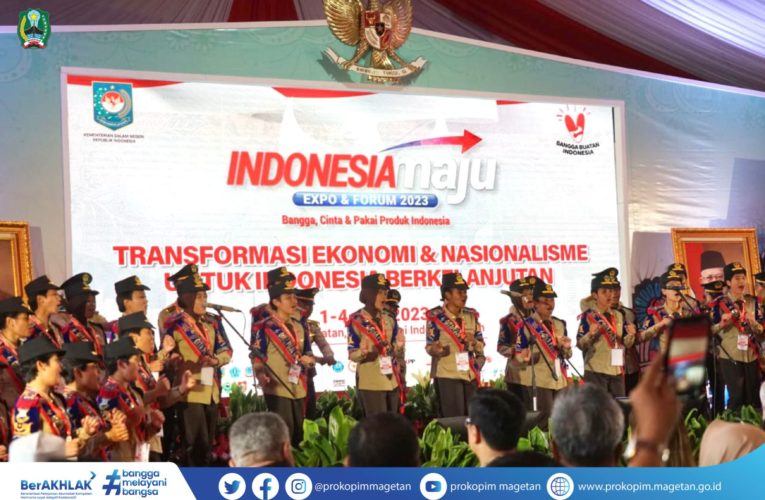 Wabup Magetan Hadiri Opening Ceremony Indonesia Maju Expo dan Forum 2023