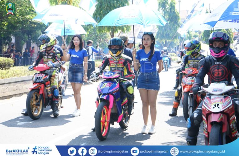 Buka Event Bupati Magetan Cup Road Race Championship 2023, BUPATI ; Kabupaten Magetan Segera Miliki Sirkuit Balap Motor Permanen