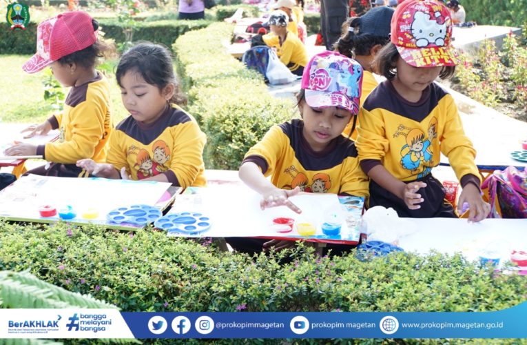 Pesta Ceria Finger Paintings 2023, Media Ekspresi dan Imajinasi Anak-anak
