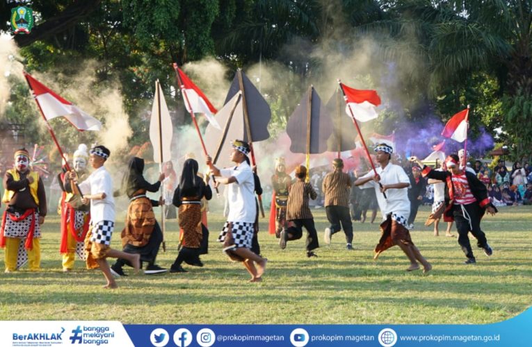KECAMATAN PARANG TAMPIL GARANG DALAM PARADE SURYA SENJA