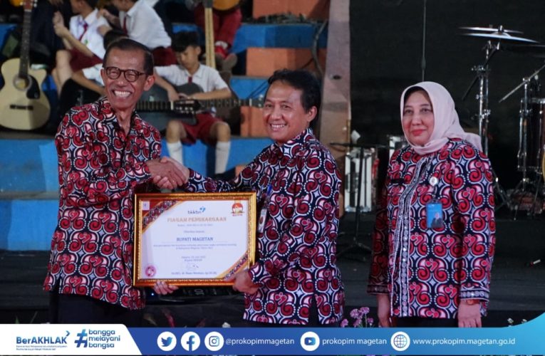 MAGETAN RAIH BEBERAPA PENGHARGAAN PADA PUNCAK HARGANAS 2023