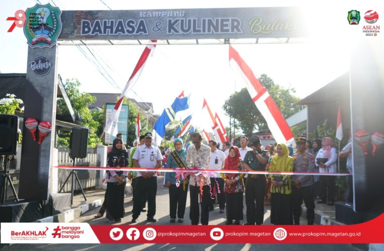 Kampung Bahasa dan Kampung Kuliner, Jadi Icon Kelurahan Bulukerto, Magetan