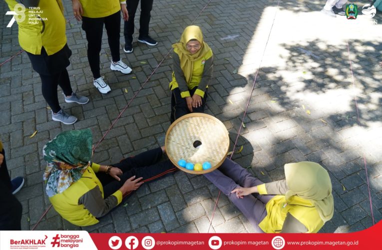 DWP Setda Kabupaten Magetan Gelar Lomba 17-an