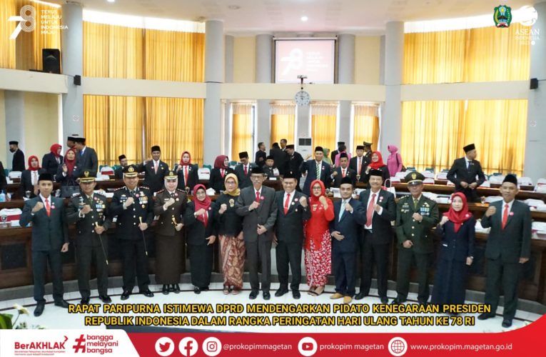 SIDANG TAHUNAN MPR DENGAN DPR DAN DPD, PRESIDEN TEKANKAN UNTUK FOKUS MERAIH INDONESIA EMAS 2045