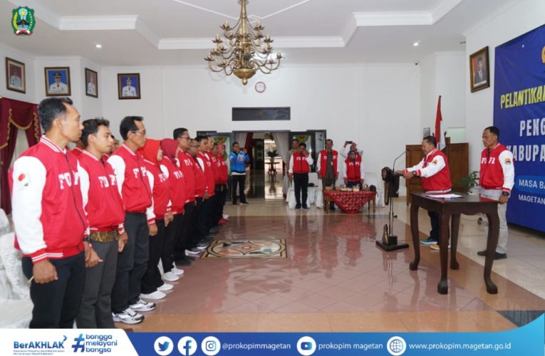 BUPATI DAN WAKIL BUPATI HADIRI PELANTIKAN FOPI MAGETAN
