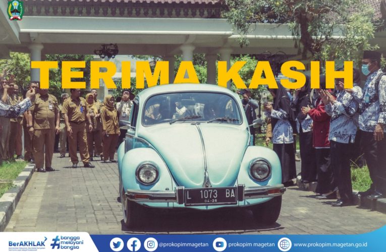 PJ BUPATI MAGETAN BERSAMA KEPALA PERANGKAT DAERAH ANTAR BOYONGAN BUPATI MAGETAN 2018-2023