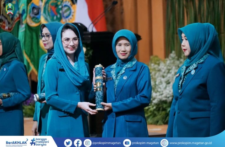 Penjabat Ketua TP PKK Kabupaten Magetan, Resmi Dilantik oleh Arumi Bachin