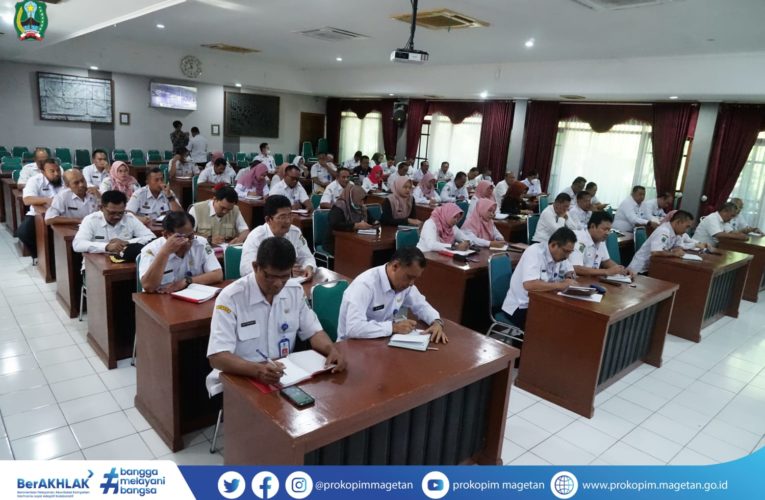 KUMPULKAN STAF, PJ BUPATI; KETAHUI PAPAN PANGGONAN