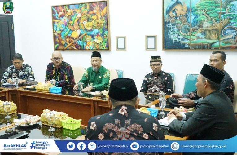Pj Bupati Hergunadi Terima Audiensi Pengurus Muhammadiyah Magetan