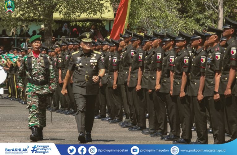 PJ BUPATI MAGETAN HADIRI UPACARA PENUTUPAN DIKMATA TNI AD GELOMBANG I TAHUN 2023