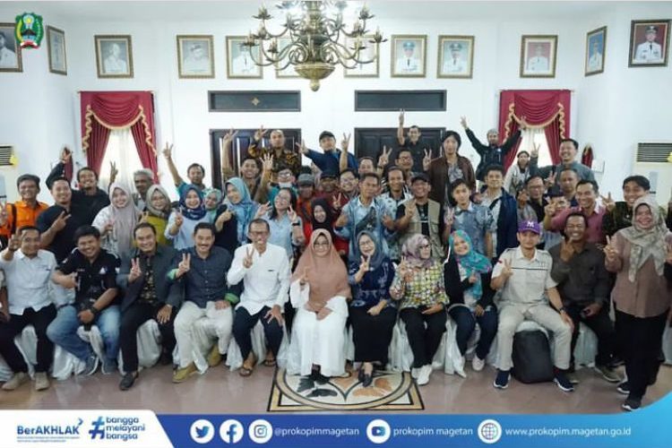 Refleksi 5 Tahun Kepemimpinan Bupati dan Wakil Bupati Magetan Bersama Insan Media