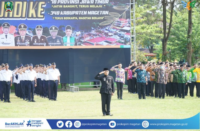 Pj BUPATI MAGETAN : TERUS BERKARYA MAGETAN BERJAYA, JATIM BANGKIT TERUS MELAJU