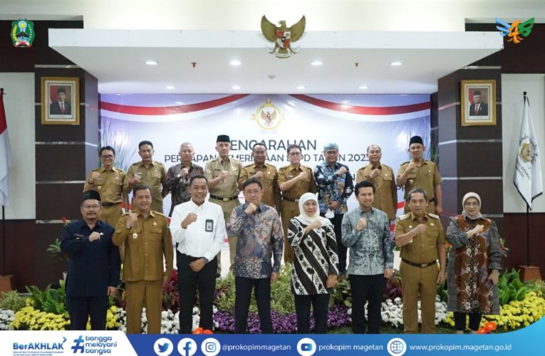 Pj. Bupati Magetan Hergunadi Hadiri Pengarahan Persiapan Pemeriksaan LKPD Tahun 2023.