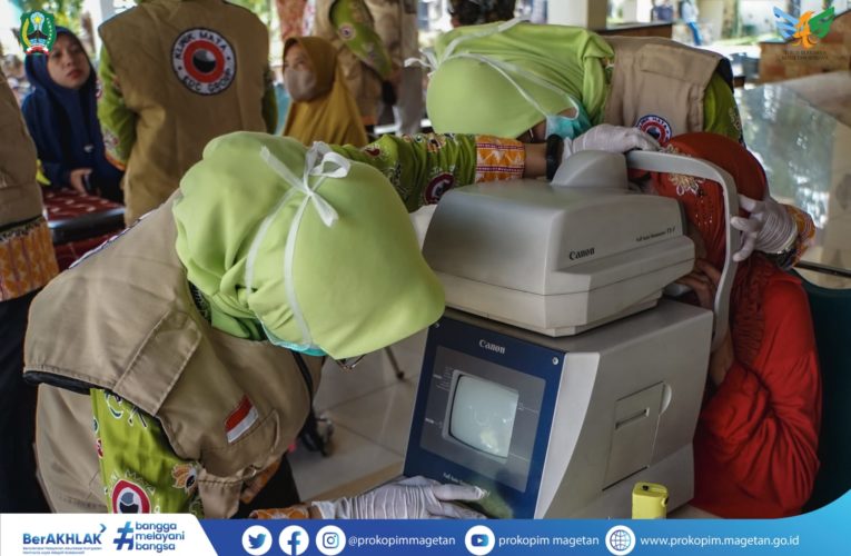 KERJASAMA DENGAN KLINIK MATA EDC MAGETAN GUNA TINGKATKAN DERAJAT KESEHATAN MATA MASYARAKAT